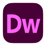 Adobe Dreamweaver SVG Icon